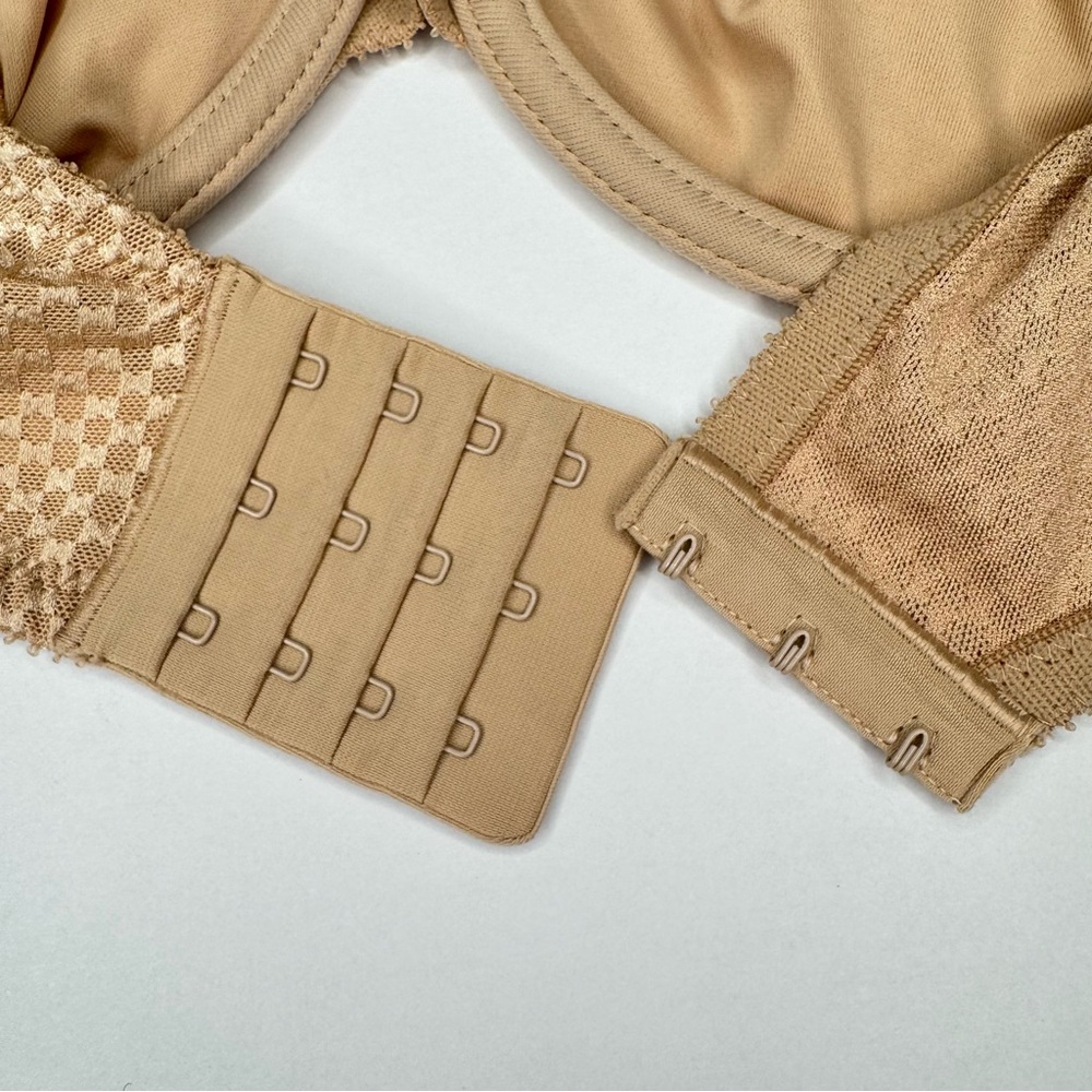 CHANTELLE C Manifique Nouveau Seamless Unlined Minimizer Bra Nude Underwire 36E - Picture 13 of 15